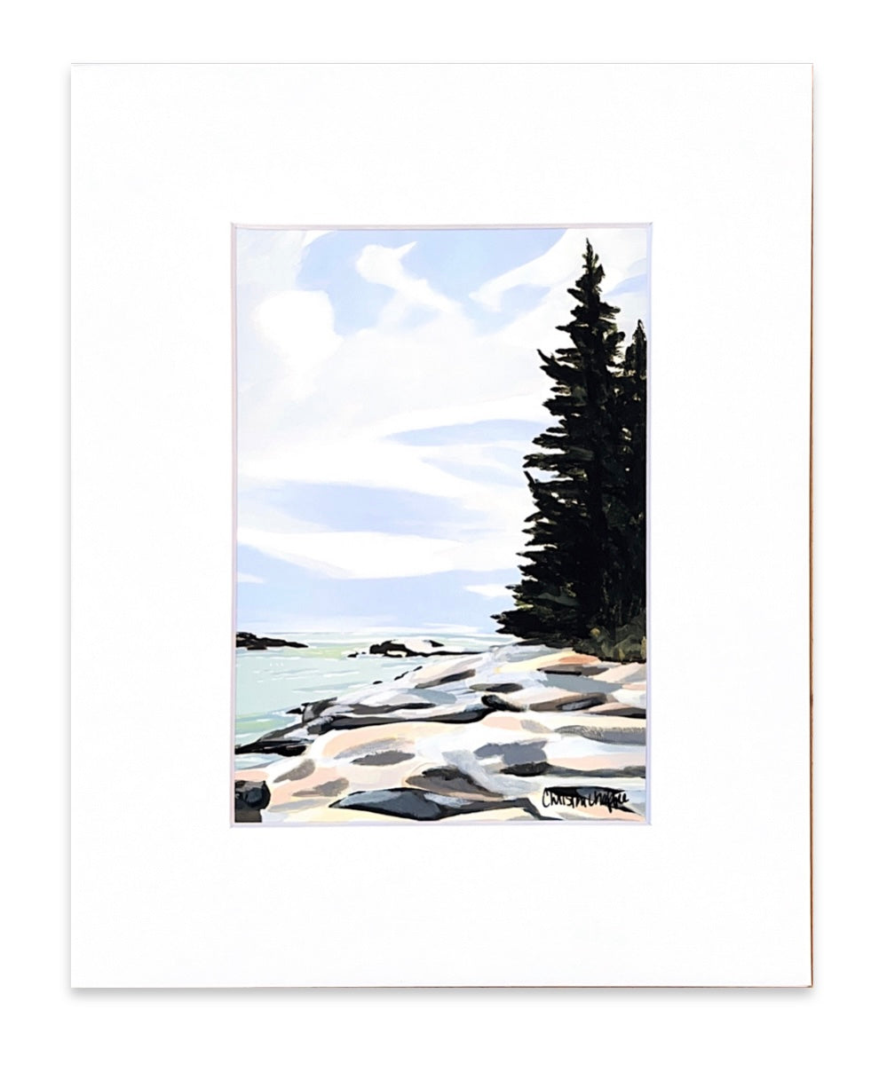 Reid State Park No. 2- Matted Print