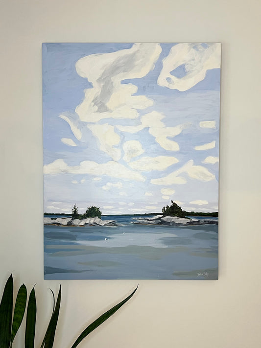 Clouds Over Lookout Point-Original