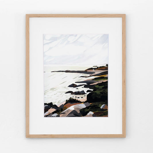 Marginal Way Ogunquit- Matted Print