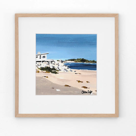 Pink Sands Popham - Matted Print