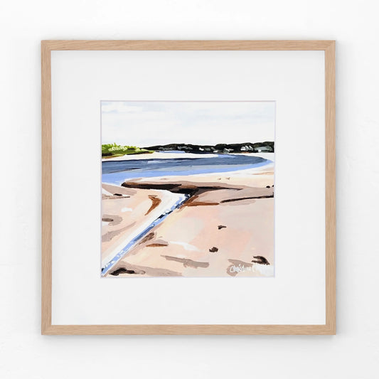 Scarborough River- Matted Print