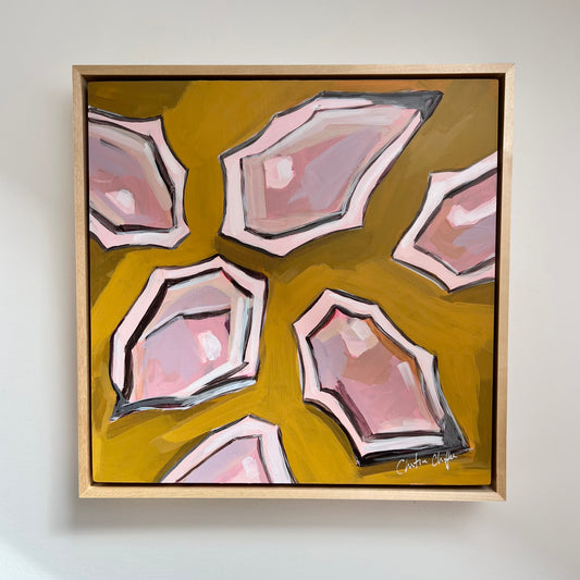 Funky Oysters-Original 12x12