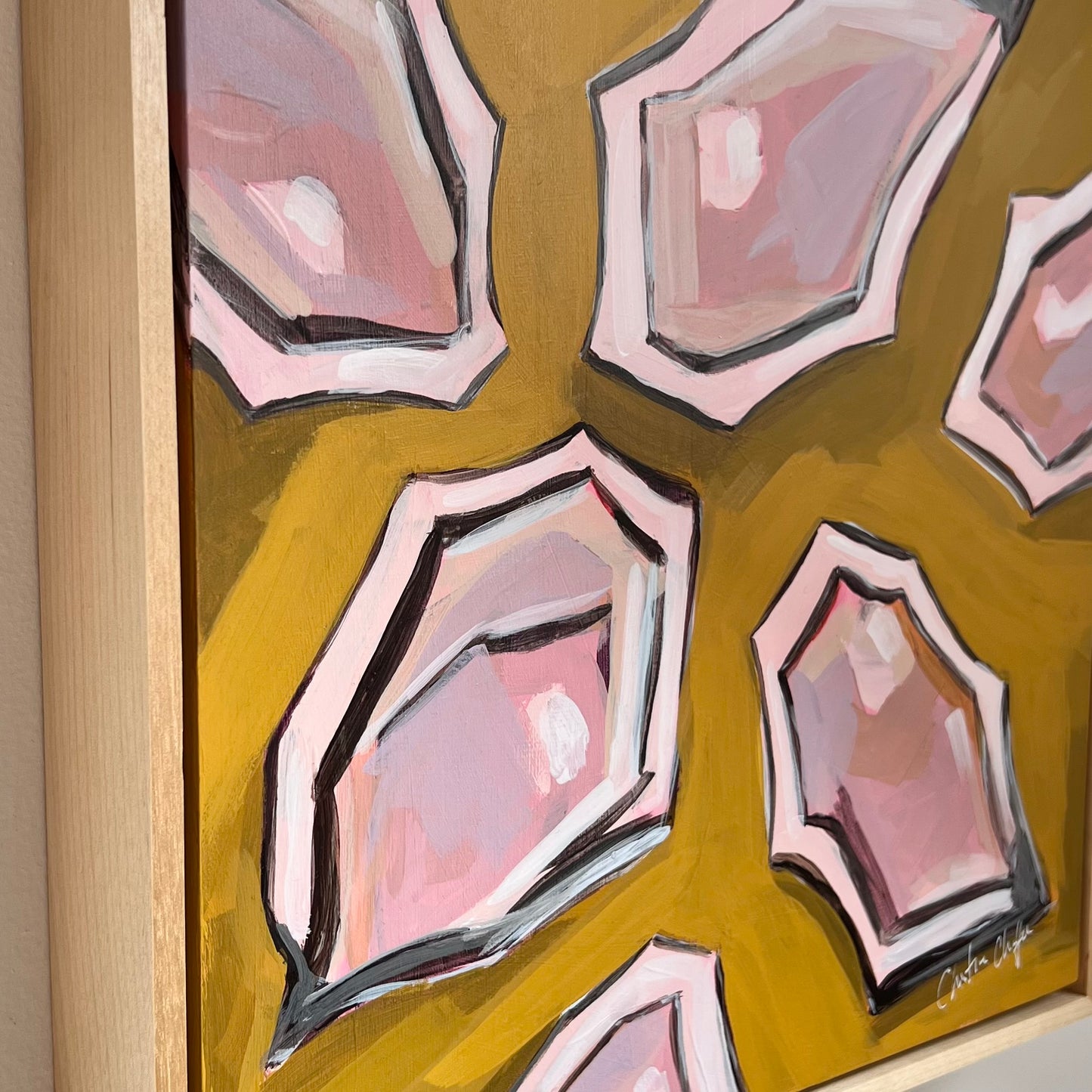 Funky Oysters-Original 12x12