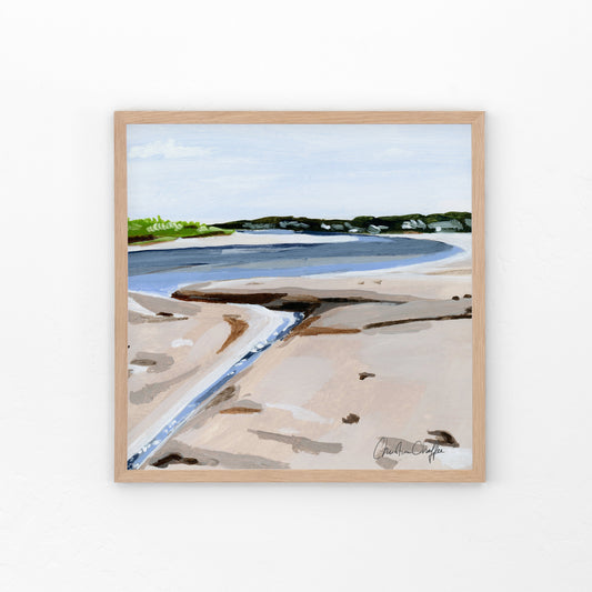 Scarborough River-Canvas Print