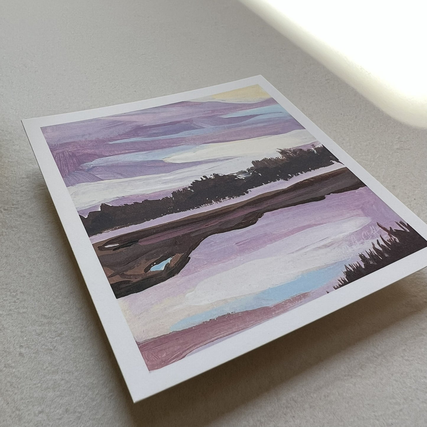 Stover's Cove Sunset - Studio Print