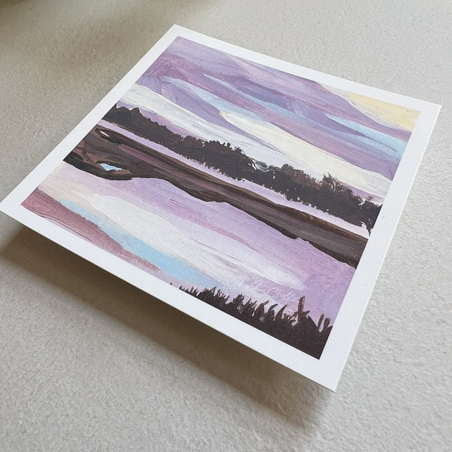 Stover's Cove Sunset - Studio Print